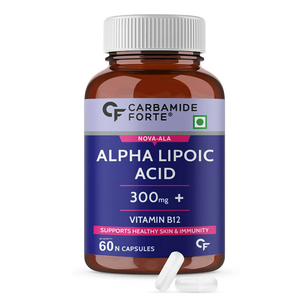 Carbamide Forte Alpha Lipoic Acid Capsules with Vitamin B12 | Swadesiicart