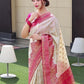 Kalini Ethnic Motifs Woven Design Zari Banarasi Saree | Swadesiicart