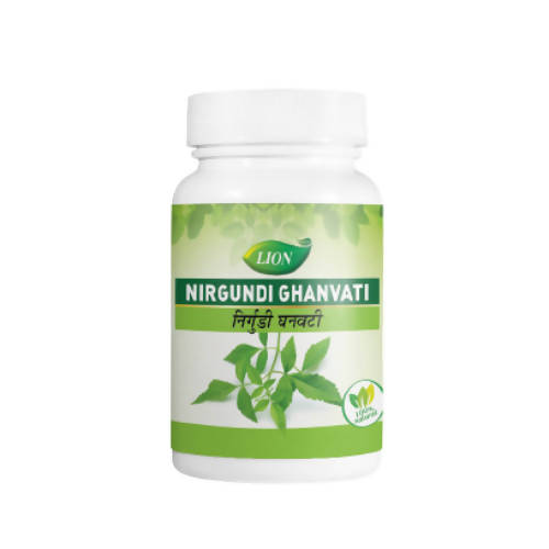 Lion Ayurveda Nirgundi Ghanvati | Swadesiicart