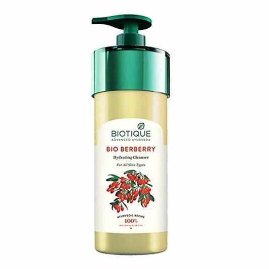 Biotique Berberry Milk Deep Cleanse Hydrating Makeup Remover For All Skin Types - Swadesiicart