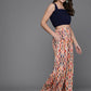 Ahalyaa Women Printed Ethnic Co-Ords - Blue Color - Swadesiicart