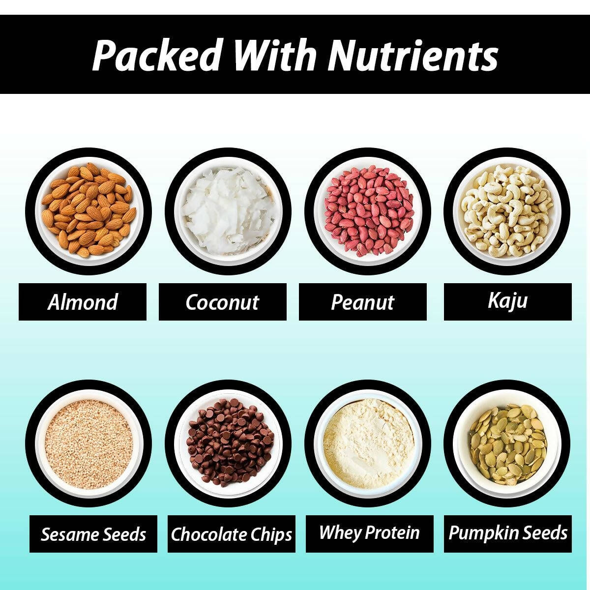 NutroActive Keto Breakfast Mini Bars with Nuts & Seeds - Swadesiicart