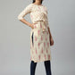 Ahalyaa Womens Chiku Pure Cotton Printed Kurtas | Swadesiicart
