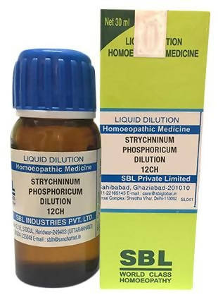 SBL Homeopathy Strychninum Phosphoricum Dilution | Swadesiicart