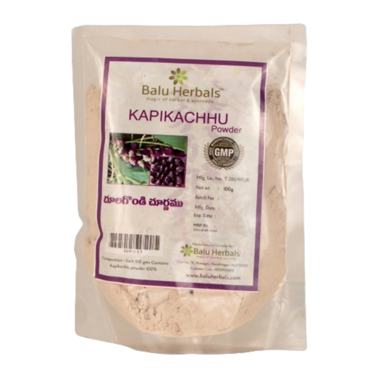 Balu Herbals Kapikachu (Dhulagondi) Powder - Balu Herbals