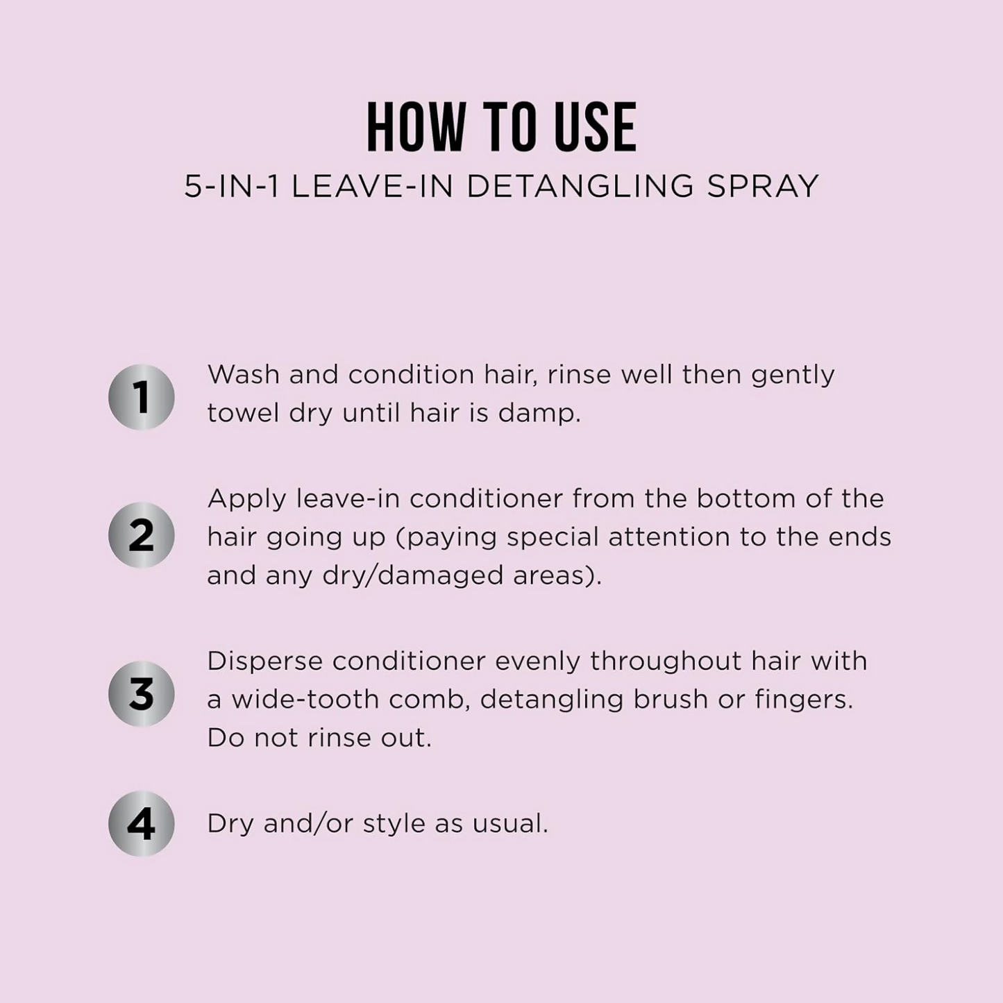 HASK Keratin Smooth 5-In-1 Leave In Spray | Swadesiicart