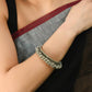 Mominos Fashion Kamal Johar Oxidised Silver-Plated Ghungroo Handcraft Bracelet