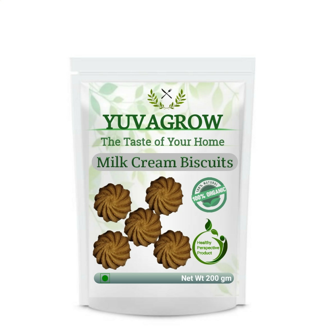 Yuvagrow Milk Cream Biscuits - YUVAGROW