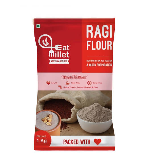 Eat Millet Ragi Flour - Swadesiicart