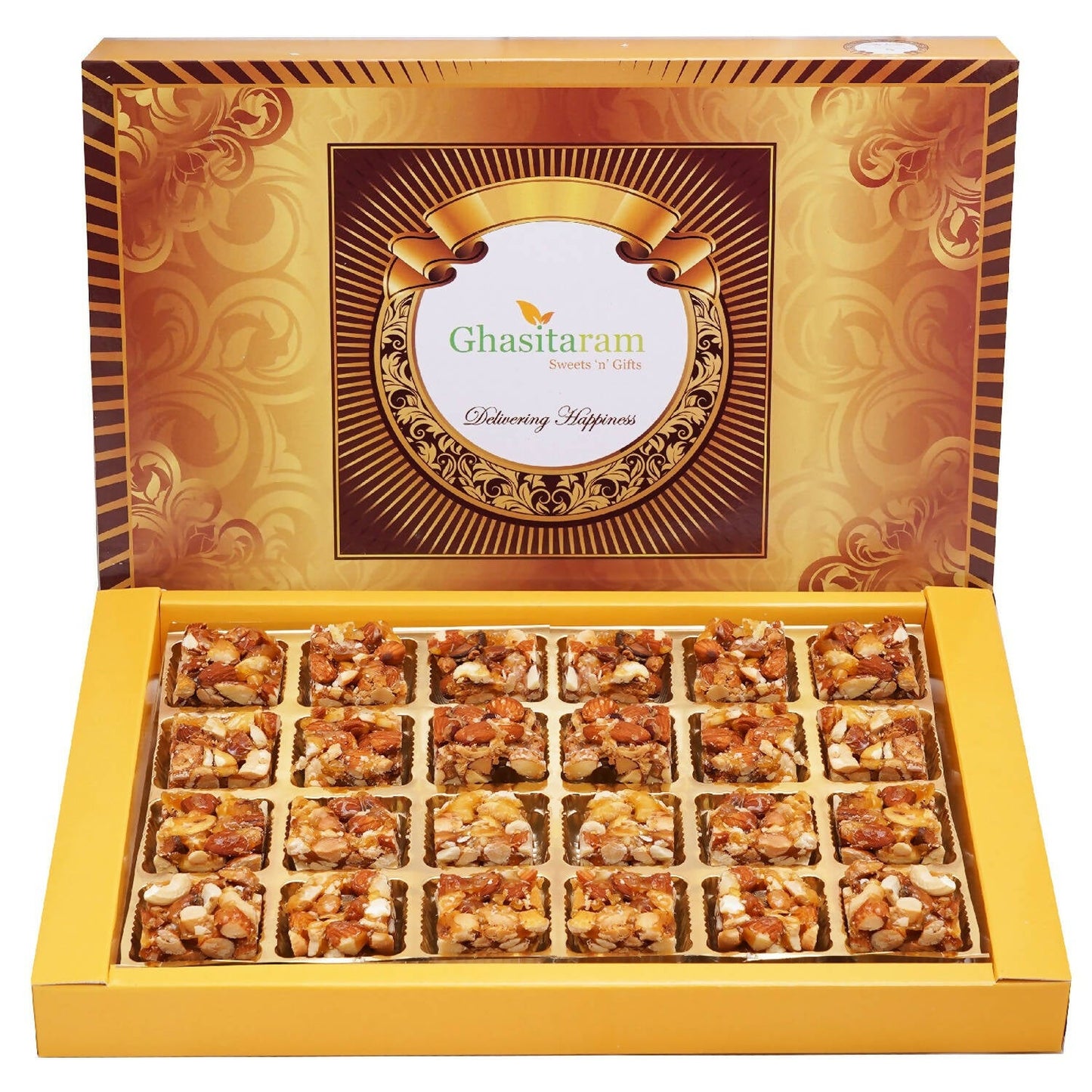 Ghasitaram Gud (Jaggery) Dryfruit Bites | Swadesiicart