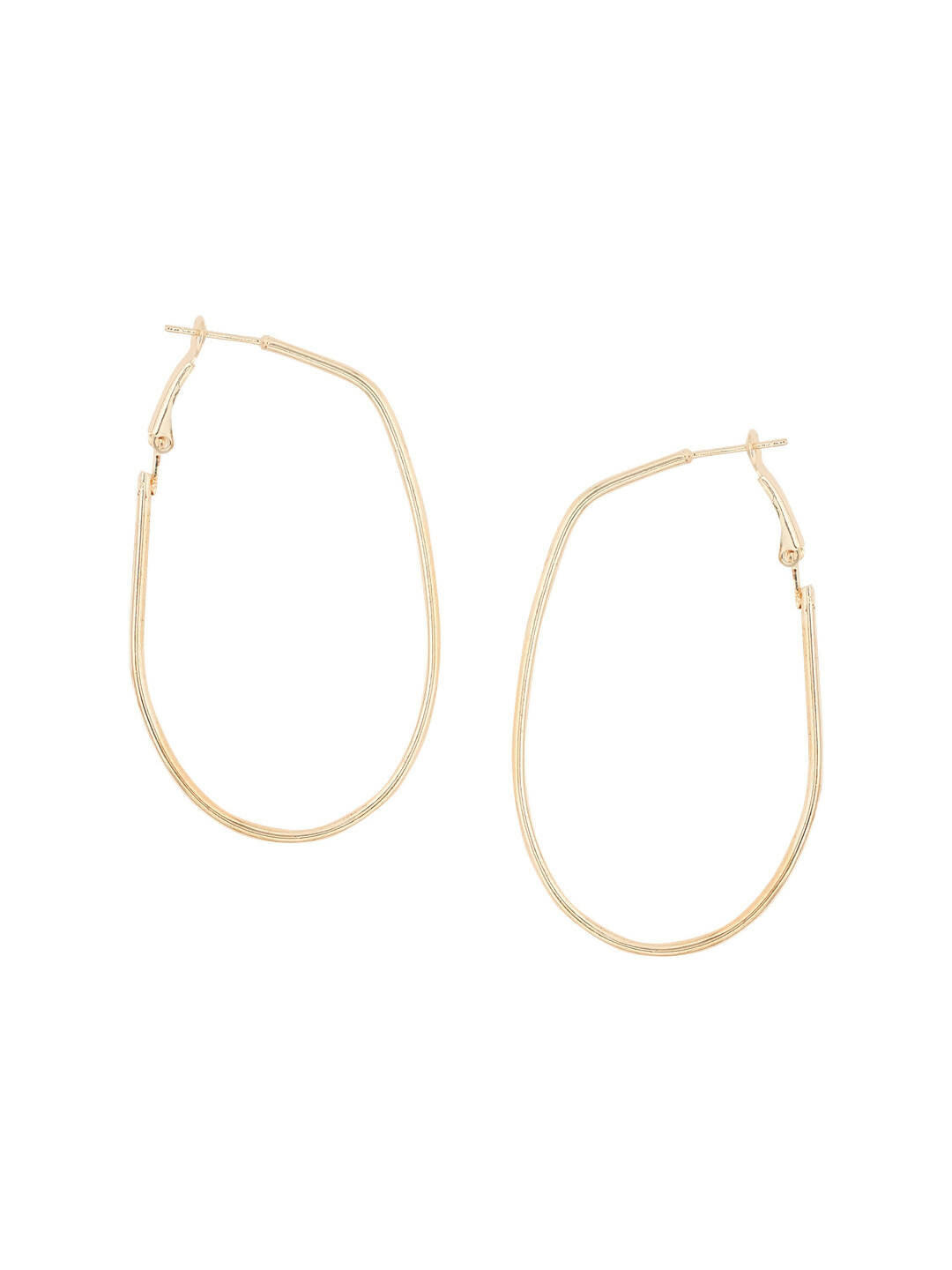 NVR Women Set of 2 Contemporary Hoop Earrings | Swadesiicart