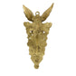 eCraftIndia Gold-Toned Handcrafted Bird Wall Hanging with Diya for 5 wicks | Swadesiicart