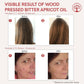 Ivory Natural Wood Pressed Bitter Apricot Oil Organic & Extra Virgin For Deep Moisturization, Gentle Hydration, And Youthful Glow | Swadesiicart