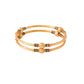 NVR Women Set of 2 Gold-Polished Traditional Bangles - Swadesiicart
