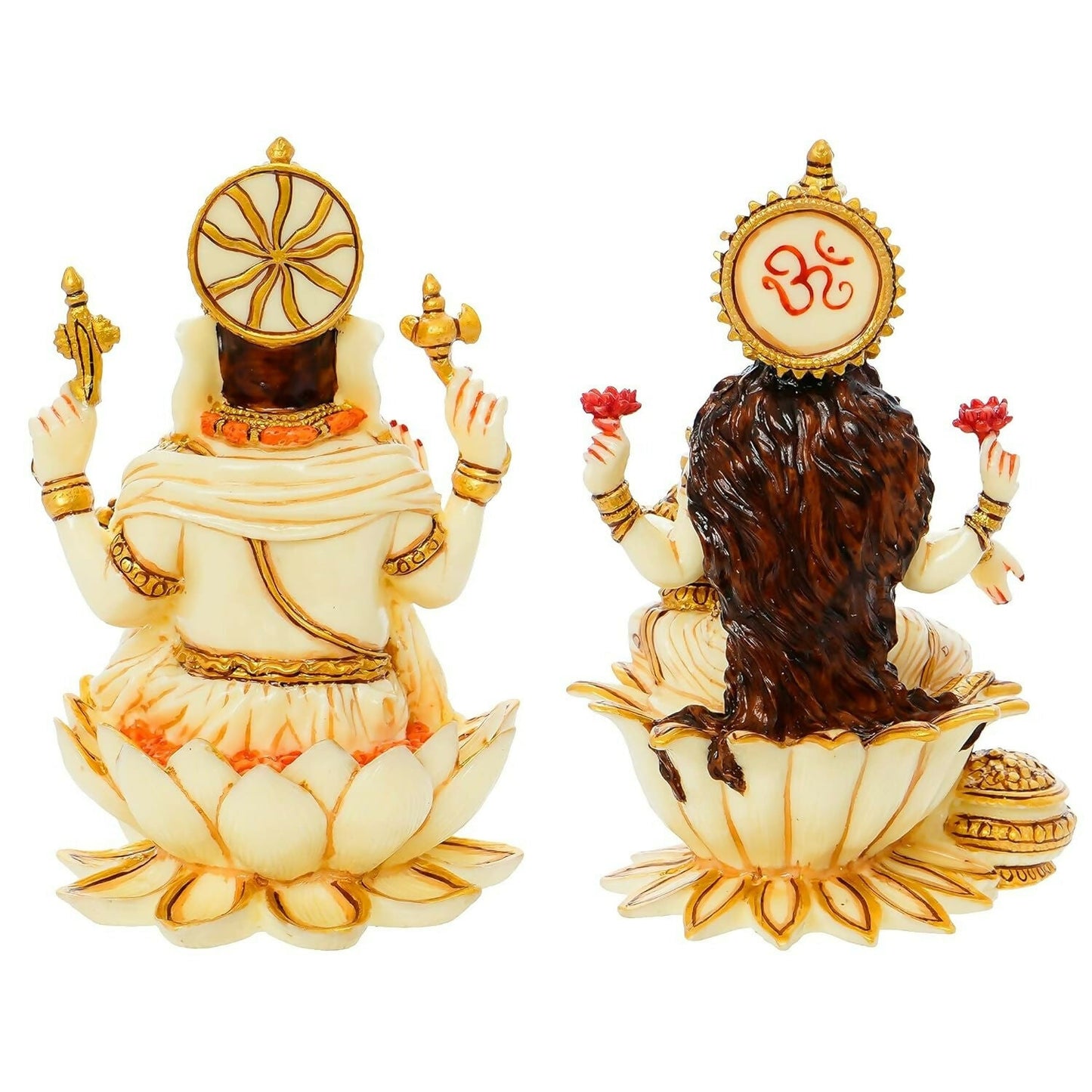 Mukundra Art N Craft 7 Goddess Lakshmi Ganesha Statue - Swadesiicart