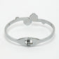 NVR Women's Silver-Plated Cuff Bracelet - Swadesiicart
