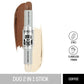 Insight Cosmetics Duo Stick Contour + Highlighter - 02 Coffee - Swadesiicart