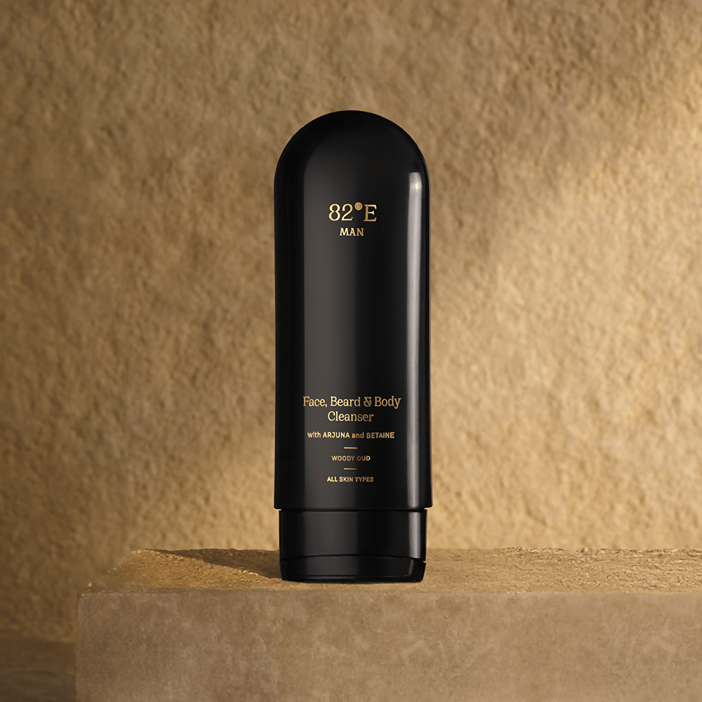 82°E Man By Deepika Padukone The Two-Step Routine Woody Oud Combo | Swadesiicart
