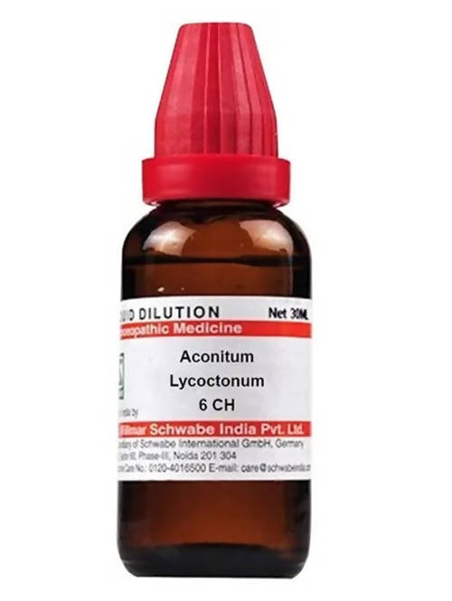 Dr. Willmar Schwabe India Aconitum Lycoctonum Dilution | Swadesiicart