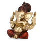 Collectible India Brass Ganesh Ganesha Murti Idol - Swadesiicart