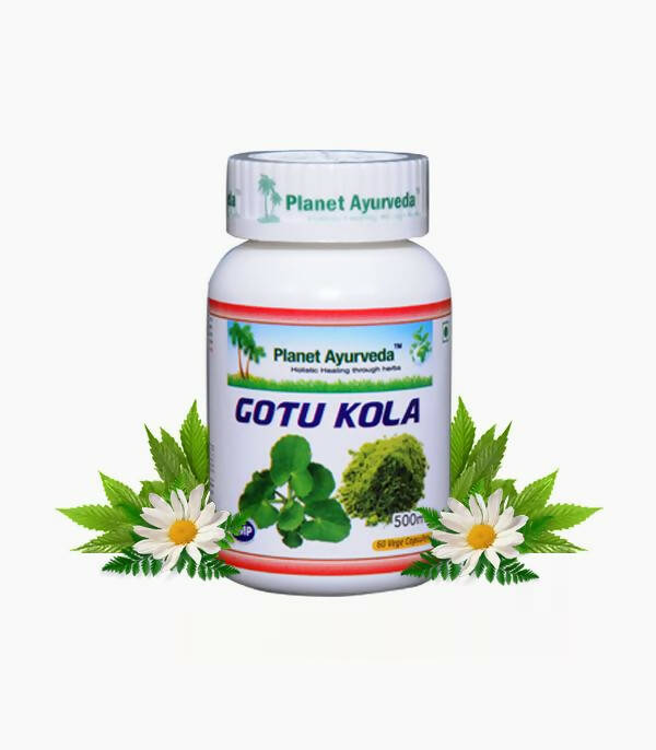 Planet Ayurveda Gotu Kola Capsules - Planet Ayurveda