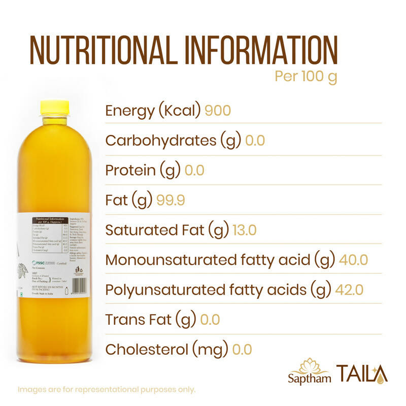 Saptham Taila Sesame Oil - Swadesiicart