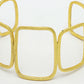 NVR Women Gold-Polished Western Cuff Bracelet - Swadesiicart