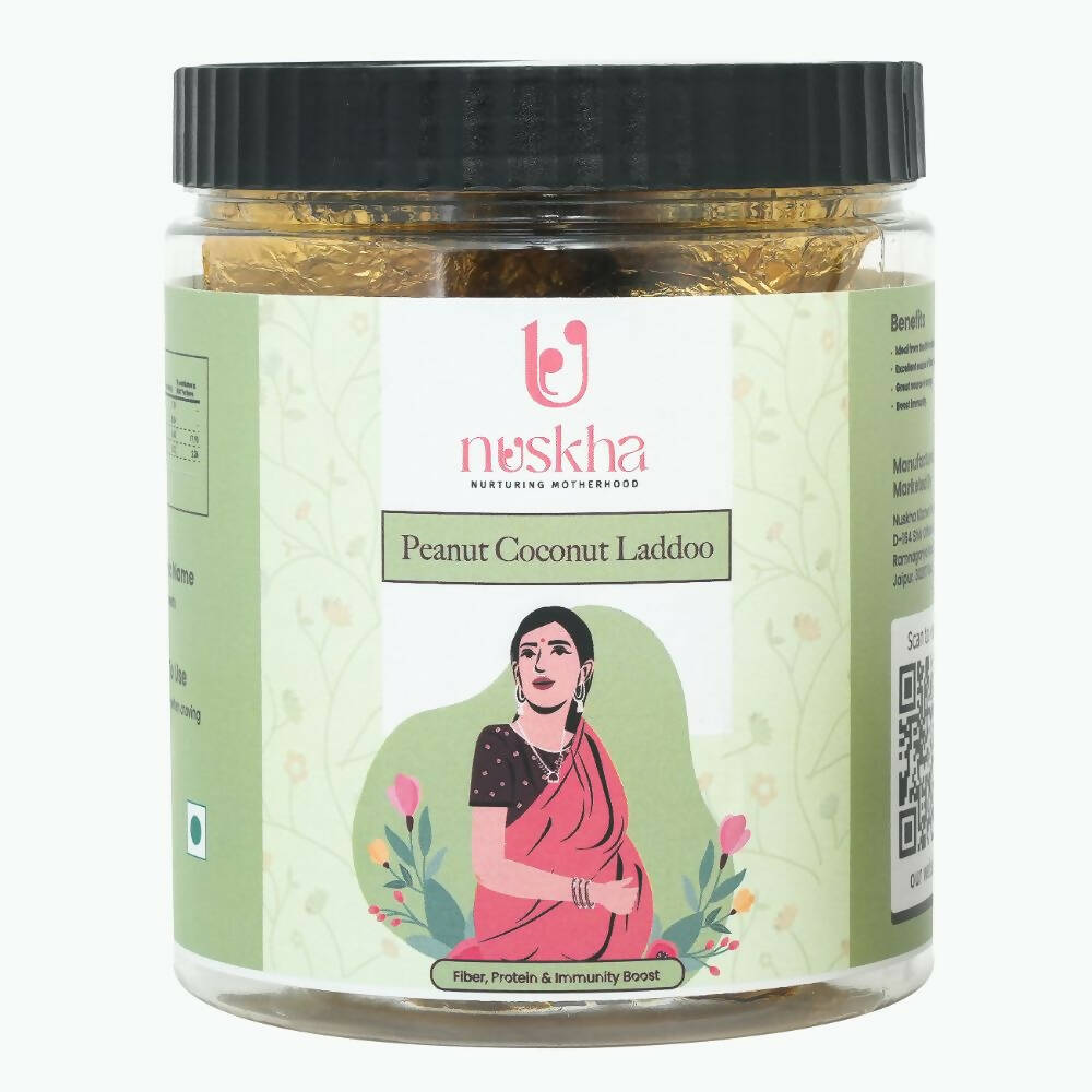 Nuskha Peanut Coconut Laddoo For Pregnancy | Swadesiicart