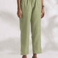trueBrowns Green Cotton Blend Co-ord Set - Swadesiicart