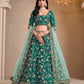 Anaita Green Art Silk Designer Lehenga With Blouse
