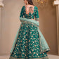 Anaita Green Art Silk Designer Lehenga With Blouse