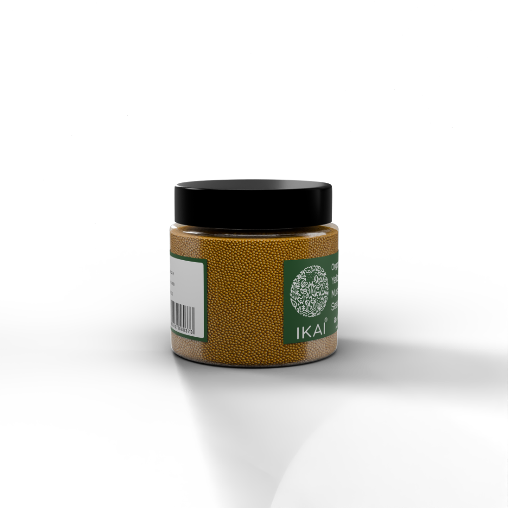 IKAI Organic Yellow Mustard Seeds - Swadesiicart