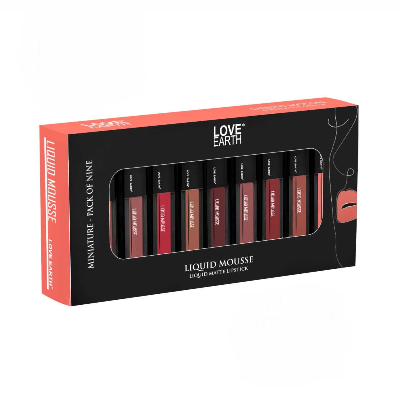 Love Earth Liquid Mousse Miniature Liquid Matte Lipstick | Swadesiicart
