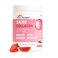 DR. Morepen Skin Collagen Powder with Glutathione, Hyaluronic Acid, Resveratrol &amp; Biotin Strawberry Watermelon Flavour