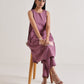 trueBrowns Orchid Panelled Co-ord Set - Swadesiicart