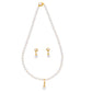 J Pearls Button Drop Pearl Set - Real Pearl Jewelry - J Pearls