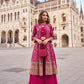 Anaita Georgette Stitched Suit With Embroidery & Beats Work