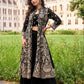 Anaita Black Georgette Stitched Suit With Embroidery & Beats Work
