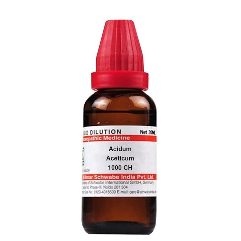 Dr. Willmar Schwabe India Acidum Aceticum Dilution | Swadesiicart