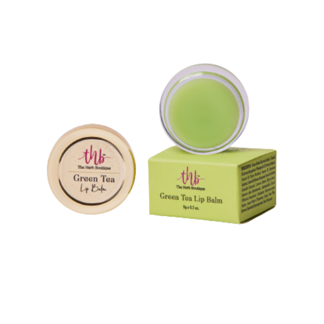 The Herb Boutique Green Tea Lip Balm - The Herb Boutique