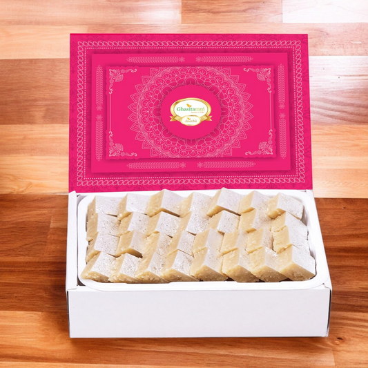 Ghasitaram Mini Kaju Katli Sweets | Swadesiicart
