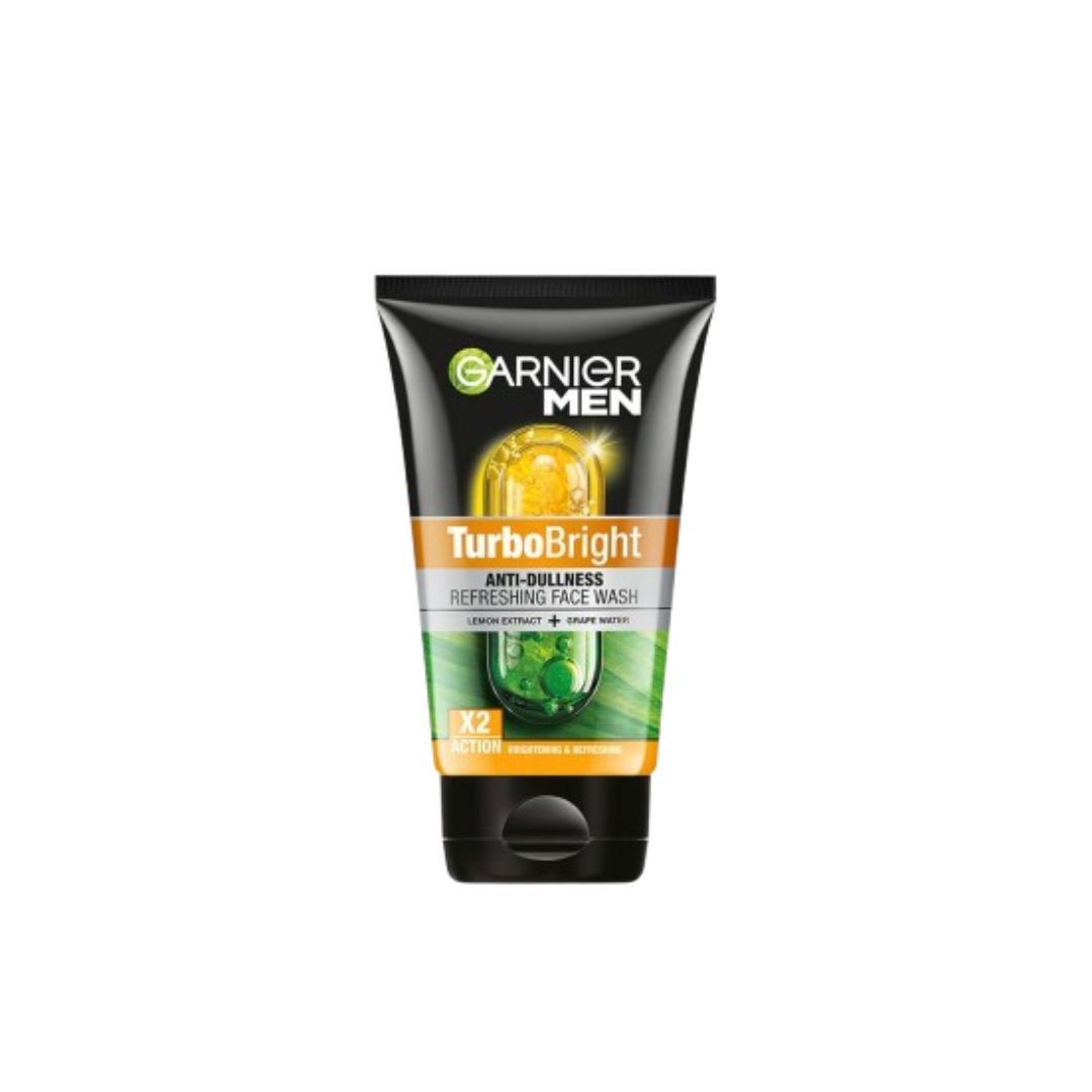 Garnier Men Turbo Bright Brightening Face Wash - Swadesiicart