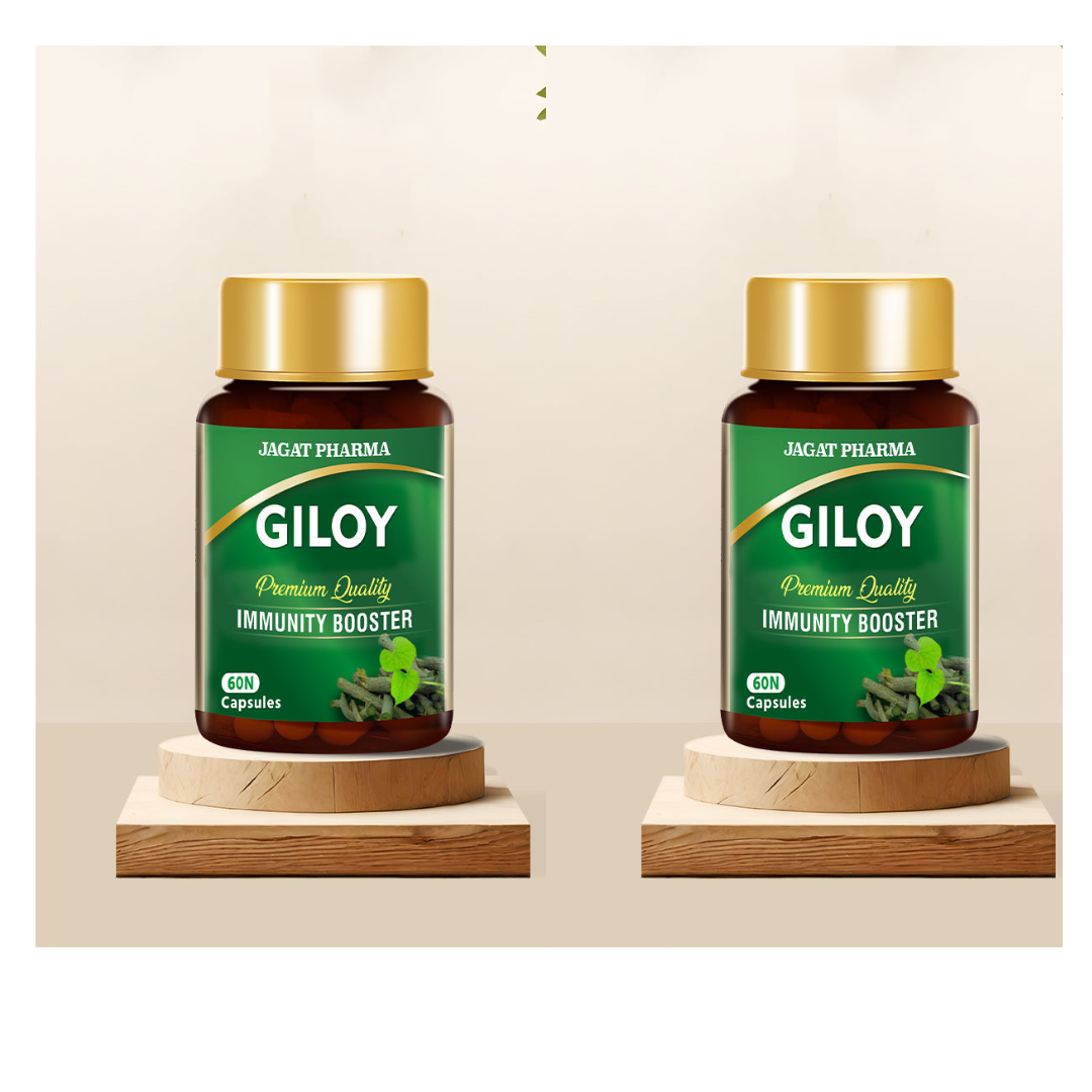 Jagat Pharma Giloy Extract Plus Capsule | Immunity Booster | Swadesiicart