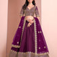 Anaita Purple Art Silk Designer Lehenga With Blouse