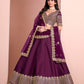 Anaita Purple Art Silk Designer Lehenga With Blouse