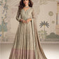 Anaita Chiku Georgette Stitched Anarkali Suit With Embroidered Sequins Work