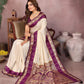 Anaita Beige Handloom Kalamkari Silk Saree With Zari Woven Work