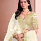 Anaita White Art Silk Designer Lehenga With Blouse
