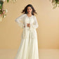 Anaita White Silk Stitched Suit With Embroidery Work