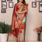Anaita Sea Green Banarasi Tissue Silk Saree With Weaving Work